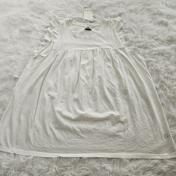 NWT Wonderly size XL flutter cap sleeve top - Picture 11 of 13